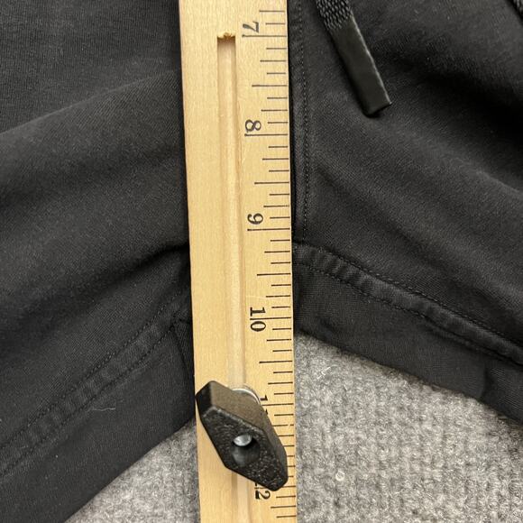 Lululemon Pants Women’s 4 Black Jogger Sweatpants Stretch Cuffed Athletic Logo - Picture 10 of 13